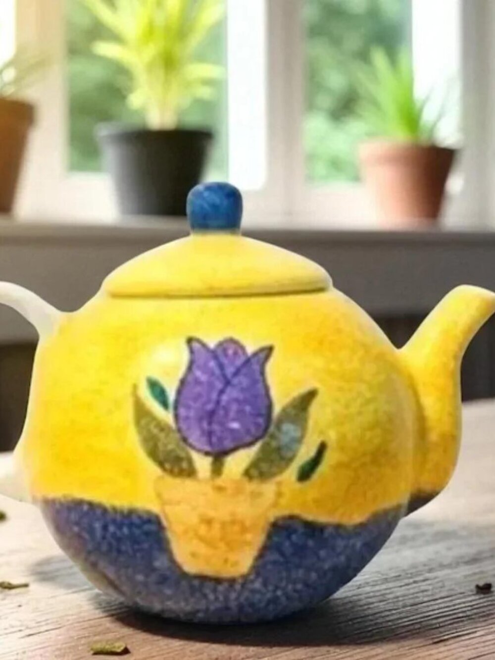 Certified International Tulip Teapot & Lid